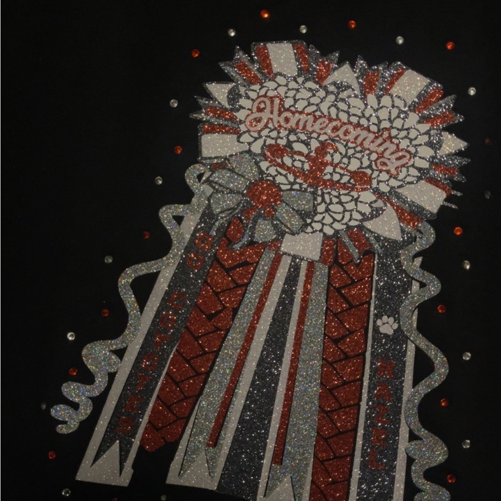 Glittery Homecoming Mum custom shirt